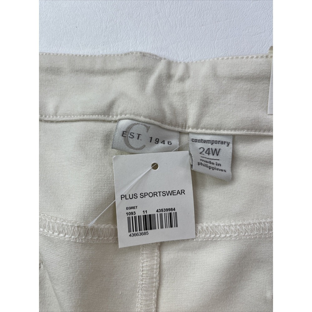 Cato Est. 1946 Womens Plus Size 24W Pants High Rise Skinny (41"W x 29"Ins) NEW - Picture 7 of 12